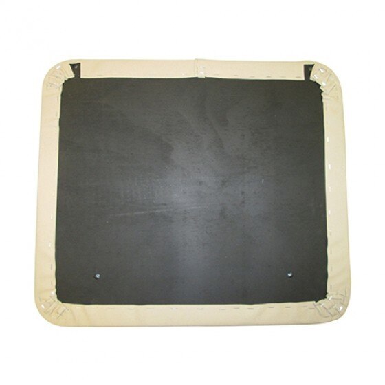 Seat Cover & Cushion for Front Bottom Seat Frame Fits 46-64 CJ-2A, 3A, 3B  (Less Plywod Pan)