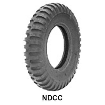 STA Non Directional Tire 7.00 x 16" 6 ply Round Shoulder  Fits  41-71 Jeep & Willys