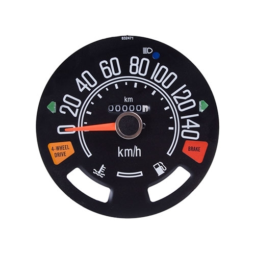 Speedometer Head with Odometer in Kilometer  Fits  80-86 CJ