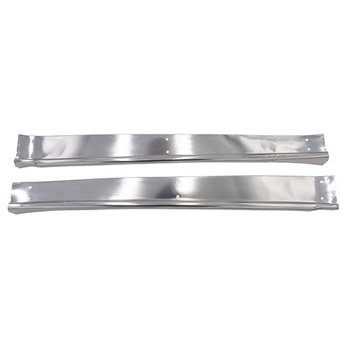 Aluminum Door Sill Cover Plates  Fits  48-51 Jeepster