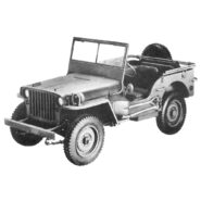 Olive Drab Canvas Repair Kit Fits : 41-71 Jeep & Willys