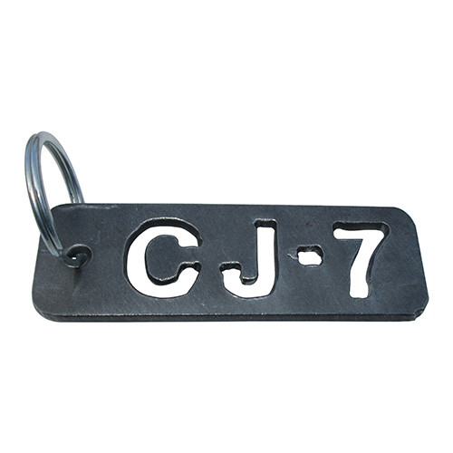 US Made "CJ-7" Key Chain Fits Willys Accessory