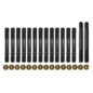 Long Stud Cylinder Head to Block Stud & Nut Kit  Fits 41-53 Jeep & Willys with 4-134 L engine