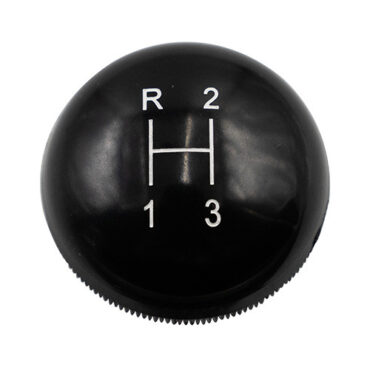 Transmission Shift Lever Engraved Knob (screw on) Fits 46-71 Jeep & Willys with T-90 Transmission