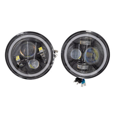 LED 7" Headlight Bulb Assemblies (Sold as a Pair) Fits 46-71 Jeep & Willys (12 volt)