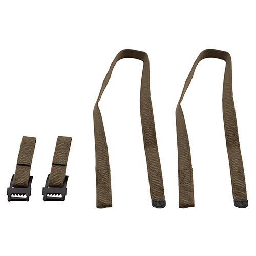 Seat Frame Fixing Straps for Passenger Side (Olive Drab) Fits 41-45 MB, GPW