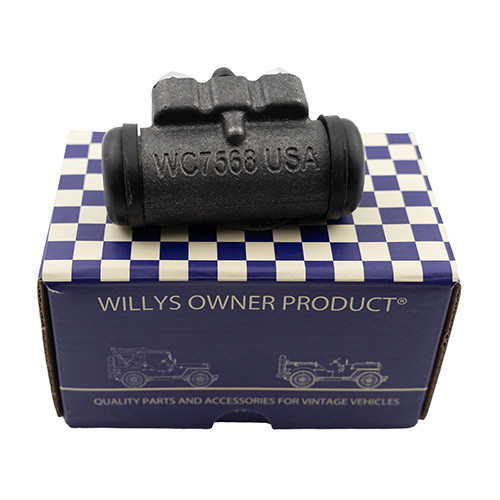 Rear Wheel Cylinder 3/4" w/"WO" Stamping Fits 41-53 MB, GPW, CJ-2A, 3A