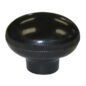 Black Transmission Gear Shift Lever Knob (screw on) Fits 66-70 CJ-5, 6, Jeepster Commando with T-86AA Transmission