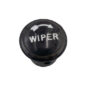 NOS Windshield Wiper Motor Knob (Black) Fits 68-75 CJ-5 with Bottom Mounted Wipers