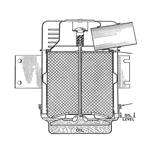 Original Reproduction Oil Bath Air Cleaner Assembly Fits 41-53 MB, GPW, CJ-2A, 3A, M38, Truck, Station Wagon