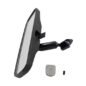 Replacement Rear View Mirror in Black Plastic Fits 49-71 CJ-3A, 3B, 5, 6, M38A1