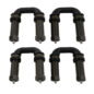 Original Reproduction Leaf Spring Shackle Set (4 piece set) Fits 41-58 MB, GPW, CJ-2A, 3A, 3B, 5, M38, Truck, Station Wagon