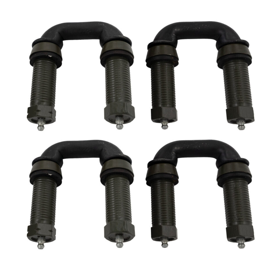 Original Reproduction Leaf Spring Shackle Set (4 piece set) Fits 41-58 MB, GPW, CJ-2A, 3A, 3B, 5, M38, Truck, Station Wagon