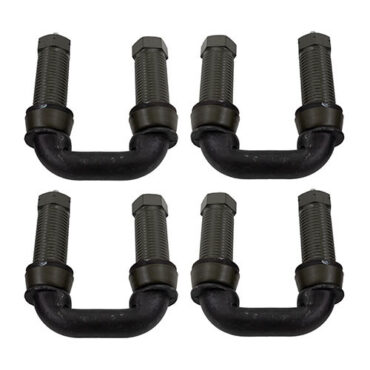 Original Reproduction Leaf Spring Shackle Set (4 piece set) Fits 41-58 MB, GPW, CJ-2A, 3A, 3B, 5, M38, Truck, Station Wagon