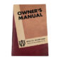 Owners Manual Fits 49-53 CJ-3A