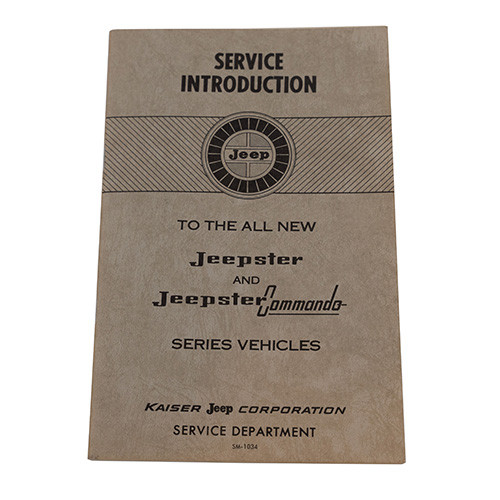 Service Introduction Owners Manual Fits 66-73 Jeepster Commando