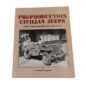 Preproduction Civilian Jeeps Manual Fits 44-45 CJ-1 & CJ-2