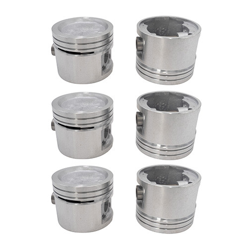 New Replacement Pistons with Pins - .030 o.s. (set of 6) Fits 66-71 CJ-5, Jeepster Commando with V6-225 engine