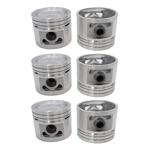 New Replacement Pistons with Pins - Standard (set of 6) Fits 66-71 CJ-5, Jeepster Commando with V6-225 engine