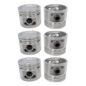 New Replacement Pistons with Pins - .060 o.s. (set of 6) Fits 66-71 CJ-5, Jeepster Commando with V6-225 engine