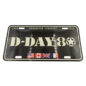 WW2 D-Day 80th Anniversary License Plate  Fits: All Willys