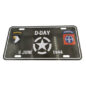 WW2 D-Day Airborne License Plate Fits: All Willys