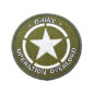 WW2 D-Day Operations Overlord Patch (invasion star) Fits: All Willys