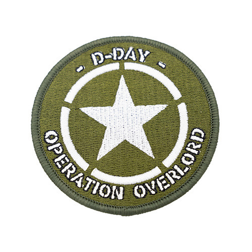 WW2 D-Day Operations Overlord Patch (invasion star) Fits: All Willys