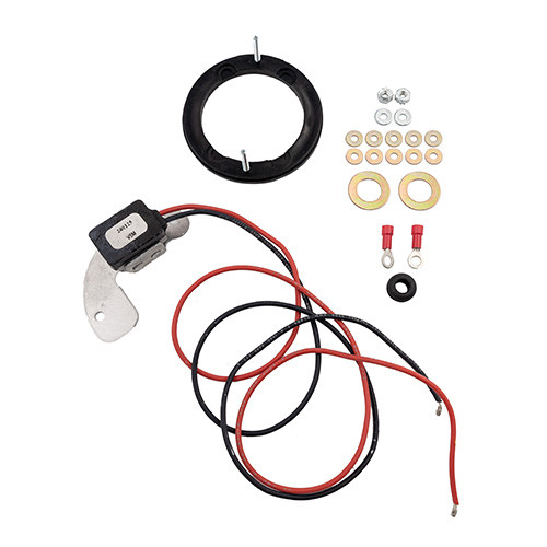 Solid State Electronic Ignition Distributor Kit for 12 Volt Fits 66-71 CJ-5, CJ-6, Jeepster Commando with V6-225 engine