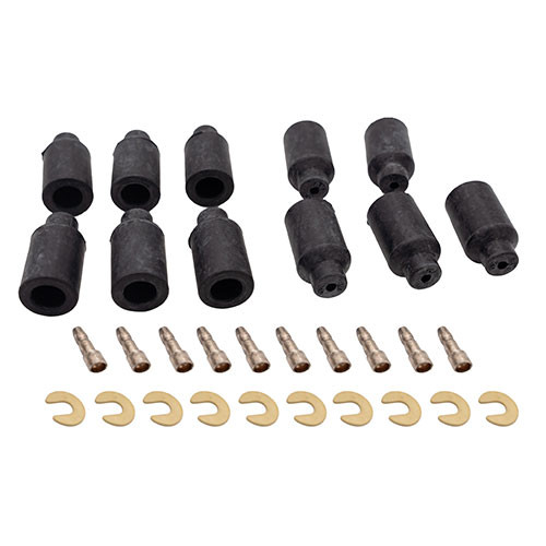 Rubber Packard Connector Set (female) Fits 50-66 M38, M38A1 (packard, rubber connections)