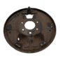 NOS Rear Passenger Side Brake Backing Plate Fts 71-73 CJ-5, Jeepster Commando with 10" brakes