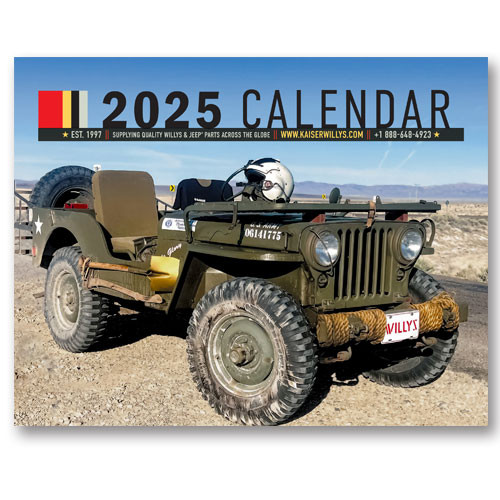 2025 Kaiser Willys Calendar All Willys & Jeep Vehicles