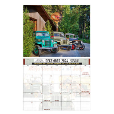 2025 Kaiser Willys Calendar All Willys & Jeep Vehicles