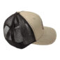 Willys "The Goat" Mesh Trucker Hat (Khaki and Brown) Fits 41-71 Willys and Jeep