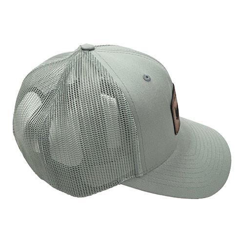 Willys "Its a Lifestyle" Mesh Trucker Hat (Quarry Gray) Fits 41-71 Willys and Jeep