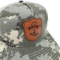 Willys "Kilroy" Mesh Trucker Hat (Cammo and Gray) Fits 41-71 Willys and Jeep