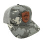 Willys "Kilroy" Mesh Trucker Hat (Cammo and Gray) Fits 41-71 Willys and Jeep