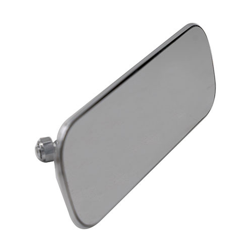 Metal Rear View Rectangular Mirror (Chrome) Fits 49-60 Truck, Station Wagon, Jeepster