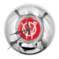 New Chrome "WO" Hub Cap Clock Fits: All Willys