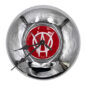 New Chrome "WO" Hub Cap Clock Fits: All Willys