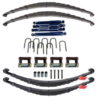 US Made Leaf Spring Complete Suspension Overhaul Kit Fits  55-71 CJ-5