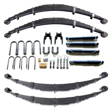 US Made Leaf Spring Complete Suspension Overhaul Kit Fits  46-64 Truck