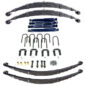 US Made Leaf Spring Complete Suspension Overhaul Kit Fits  41-45 MB, GPW