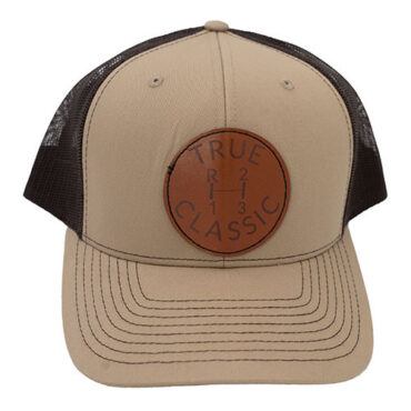 Willys "True Classic" Mesh Trucker Hat (Khaki/Brown) Fits 41-71 Willys and Jeep