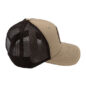 Willys "Crossbones" Mesh Trucker Hat (Khaki/Brown) Fits 41-71 Willys and Jeep