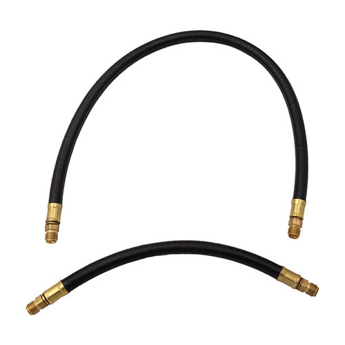 US Made Cuno Oil Filter Inlet & Outlet Hose Set Fits 50-66 M38, M38A1