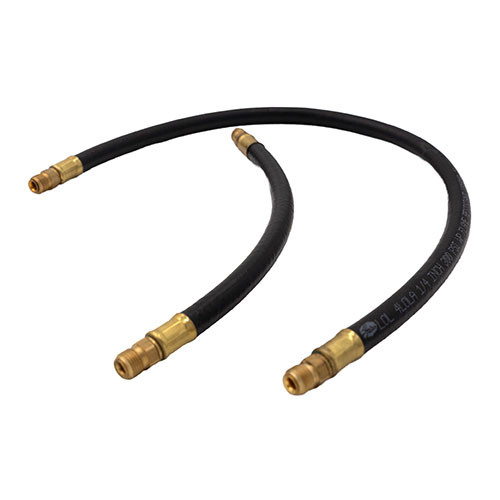 US Made Cuno Oil Filter Inlet & Outlet Hose Set Fits 50-66 M38, M38A1
