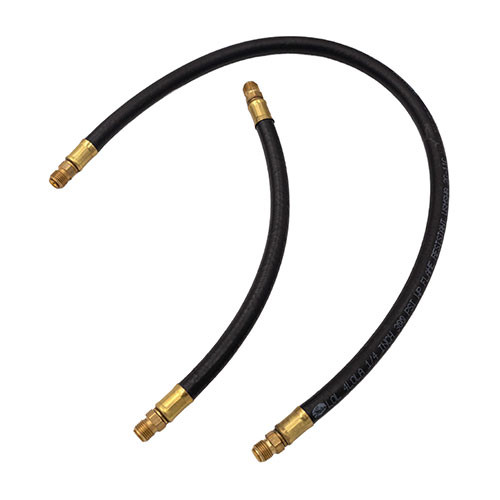 US Made Cuno Oil Filter Inlet & Outlet Hose Set Fits 50-66 M38, M38A1