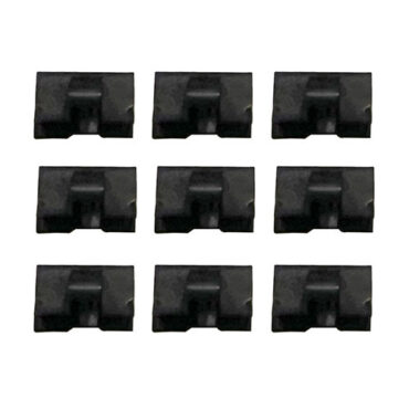 US Made Dash Bezel Retainer Clip Set (Set of 9) Fits 86-91 Wagoneer, J-Series