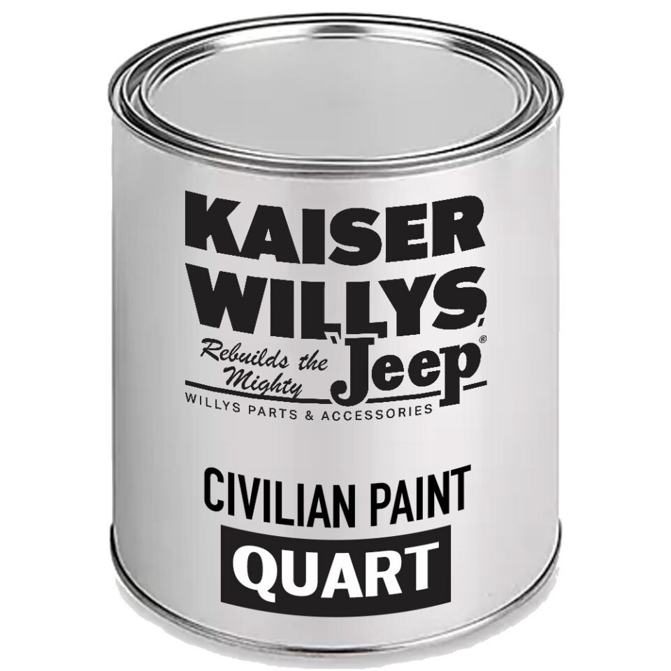 US Made Harvest Tan Paint (1 Quart) Fits 41-71 Jeep & Willys